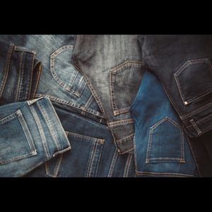 Used expensive designer Jeans